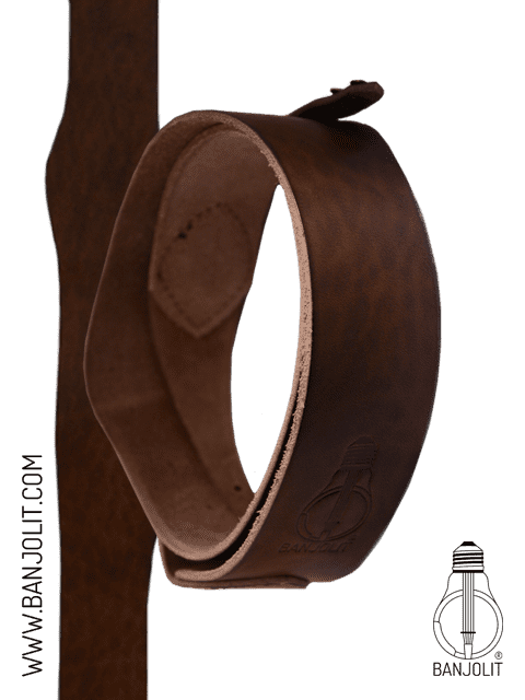 Banjo Leather Strap - Custom